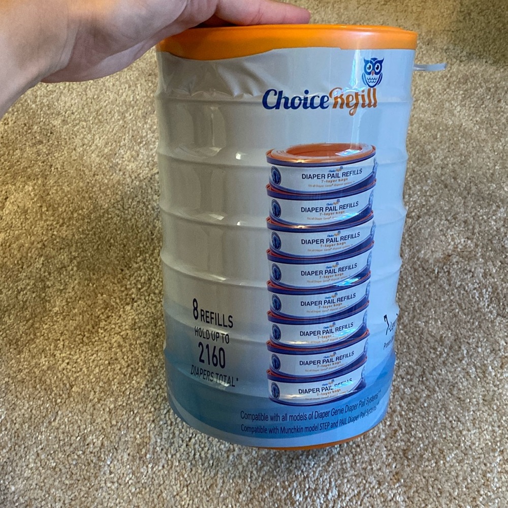 Diaper trash bags